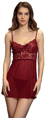Mucky fashions Self Design Babydoll
