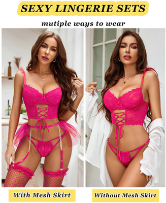 SSoShHub Solid, Self Design Babydoll