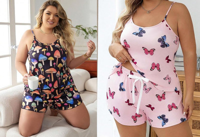 Fashonic Printed Babydoll