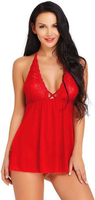 GIZZLINE Self Design Babydoll