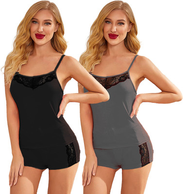 aamarsh Self Design Babydoll