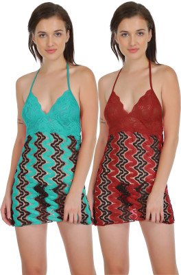 aamarsh Self Design Babydoll
