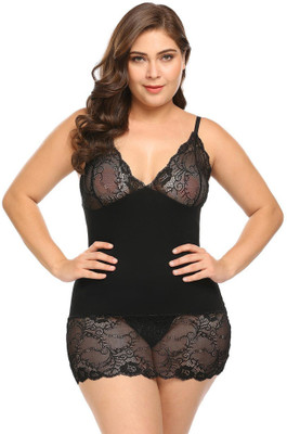 PHALIN Solid Babydoll