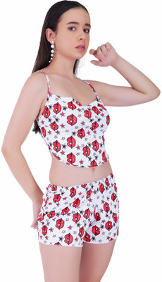 GuSo Shopee Printed, Floral Print Babydoll