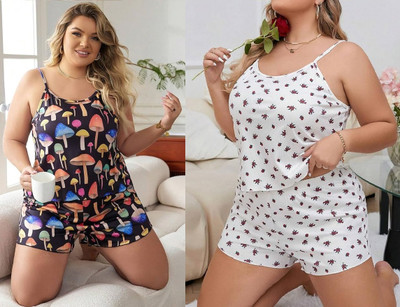 Fashonic Printed Babydoll
