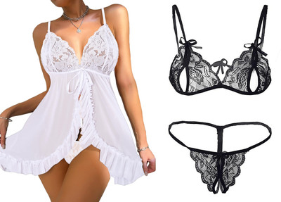 SSoShHub Solid, Self Design Babydoll