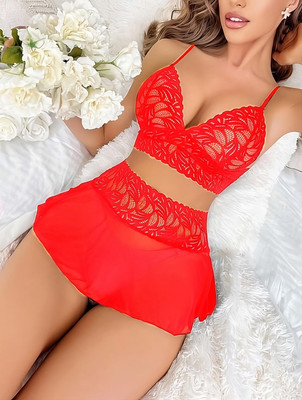 Mallory Winston Self Design Babydoll