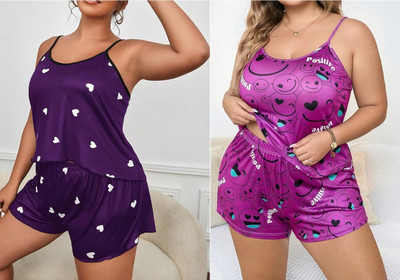 XPIOX Printed Babydoll