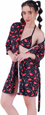 GuSo Shopee Self Design, Printed Babydoll