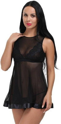 LoveAsan Self Design Babydoll