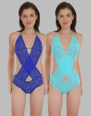 Cup's-In Self Design Babydoll