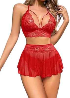 Shriji Trading Printed Babydoll