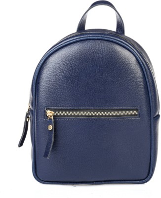 khatushyam collection leather look blue backpack_6_11 5 L Backpack(Black)