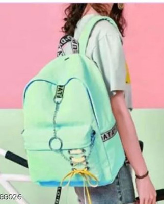 ARK FASHION RIBBON BACKPACK 17 L Backpack(Green)
