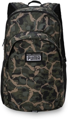 PUMA Academy Backpack 25 L Laptop Backpack(Green)