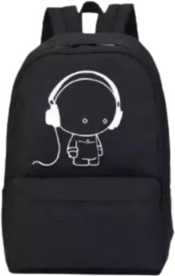 DIVYASTRI FASHION boys and girls for colleage travel office use bag| trendy desingner bag 15 L Backpack(Black)