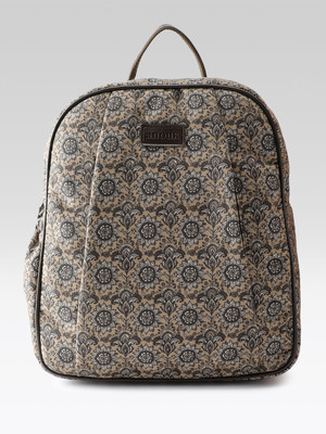 ANOUK Poly Canvas Satchel Trendy Stylish 9 L Backpack(Brown)