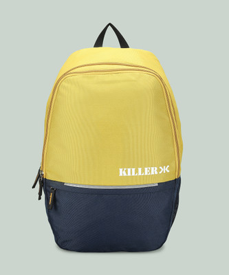KILLER KILL_070 18 L Laptop Backpack(Yellow)