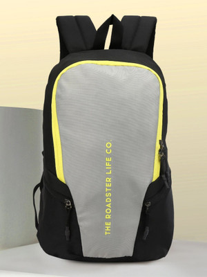 Roadster Medium Day 23 L Backpack(Black, Grey)