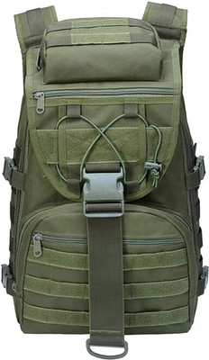 XPEDITION XPERTS Tactical Backpack Camping Bags Waterproof Molle Camping Backpack TAC-8840 40 L Backpack(Green)