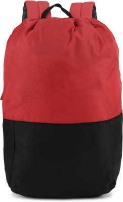 ANTHUB Daypack Small Bags Backpack Daily Use Library Office Outdoor Backpack 15 L Laptop Backpack(Red, Black)