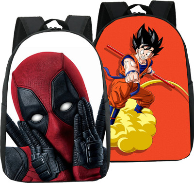 khatushyam collection A_DEDPOL+GOKU 3-COMBO_abc 30 L Backpack(Black)