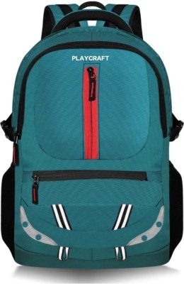 PlayCraft Stylish Laptop Backpack 35 L Laptop Backpack(Blue)