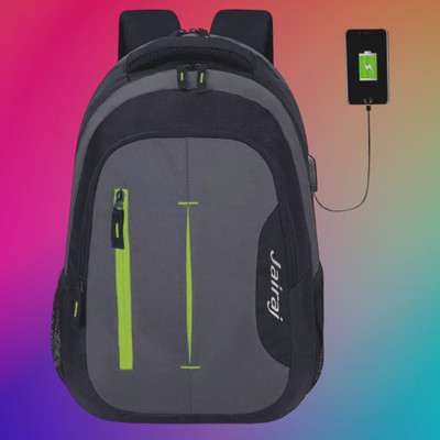 JairaJ backpack bag laptop bag school backpag(20*14) 38 L Laptop Backpack(Black)