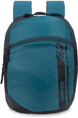 MONVELLI Mon_Backpack-Green-Black_11 15 L Backpack(Green, Black)