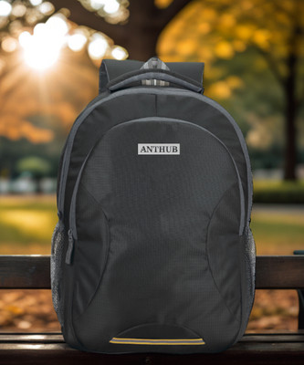 ANTHUB For Office/Business/Travel/College, Casual Bag For Men And Women(1040) 30 L Laptop Backpack(Black)