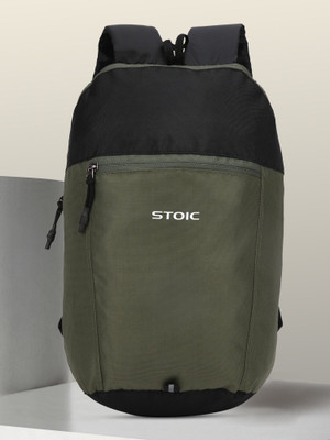 STOIC Casual daypack -1 compartment mini 16 L Backpack(Green)