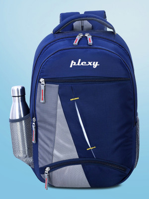 PLEXY Medium Waterproof School Bag/College Bag 30 L Trolley Laptop Backpack(Blue)