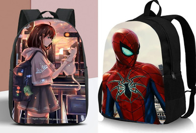 Plama A_DGTL-020_@@__1PC & SPIDER-04_@@_1PC_abc 30 L Backpack(Black, Black)