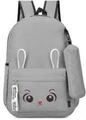 Dowet BUNY-BKPACK-GREY-1PC-K_2_10 25 L Backpack(Grey)