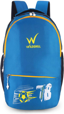 WILDSKILL Lightweight & Compact Build School bags and Laptop Bag 35 L Backpack(Blue)