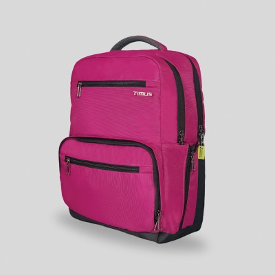 Timus Canada Everyday waterproof Multipurpose Casual Backpack With Laptop compartment. 27 L Backpack(Pink)