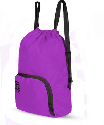 divulge Meteor Drawstring Bag Daypack, Drawstring bag, Sport Bag 19 Liters 18 L Backpack(Purple)
