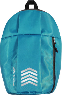 HMFURRYS FINEST Small Bag for Daily Use 1 Main Compartment Front Zip Pocket Mini Backpack 12 L Backpack(Blue)