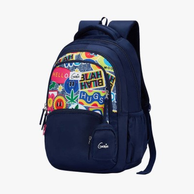 Genie BLAHBLAH 17 SB NAVY BLUE 17 L Backpack(Blue)