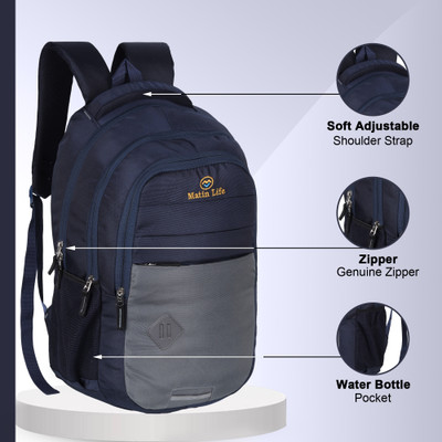 MATIN Life MATIN_Navy 40 L Backpack(Blue)