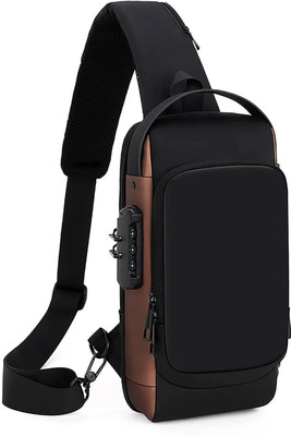 ZWEELAY Stylish Unisex Waterproof Anti-theft CrossBody Bag 6 L Backpack(Multicolor)