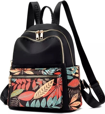 edition fashion hub printed backpack 20 L Backpack(Black)