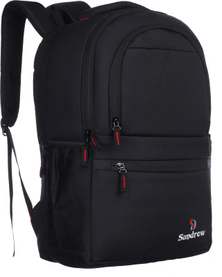 SUNDROW Laptop Bag/Backpack for Men Women Boys Girls/Office, College Teens & Students 30 L Trolley Laptop Backpack(Black)