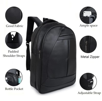 BACKPACKERS Violey 30 L Laptop Backpack(Black)