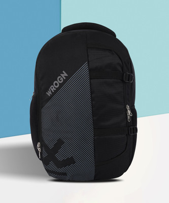 WROGN Unisex Laptop Backpack fits upto 16 Inches/college/school bag/Business Bag 35 L Laptop Backpack(Black)