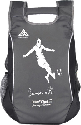 Floto stylish bag men college bag boys laptop compartment 15 L Laptop Backpack(Grey)