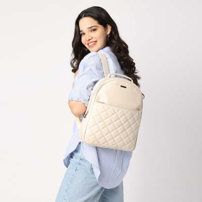 Fastrack Puffup Backpack 6.43 L Backpack(White)