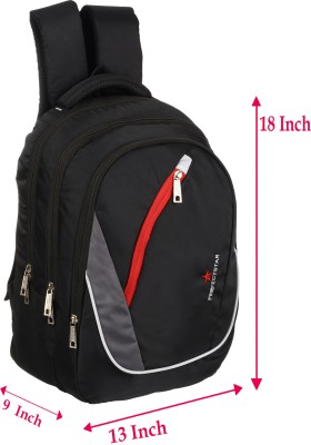PERFECT STAR high quality school college office bag traveling shoulder backpack 45 L Laptop Backpack(Black)