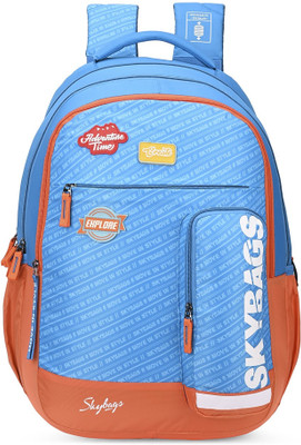 SKYBAGS WOKE PRO 03 SCHOOL BACKPACK ORANGE 35 L Backpack(Blue)