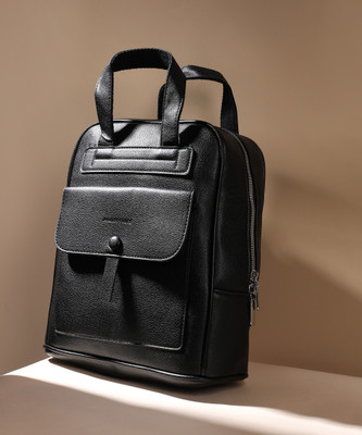 Haute Sauce Top Handle Backpack - Black 8 L Backpack(Black)